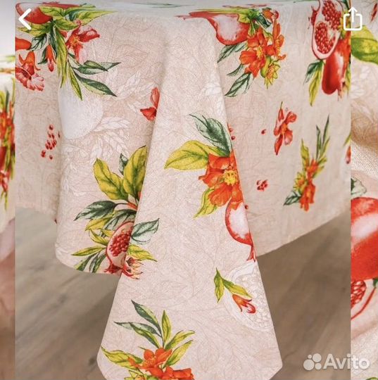 Комплект штор + скатерть