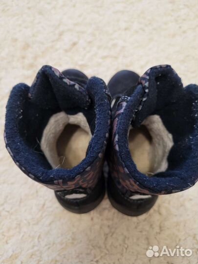 Ботинки зимние для девочки 28