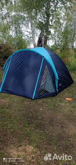 Палатка туристическая 4 местная бу