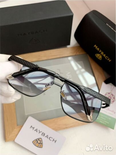 Солнцезащитные очки Maybach мужские черные (525)