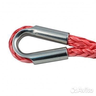 Трубчатый коуш для синтетического троса D10 мм