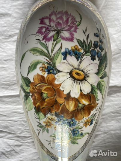 Ваза редкая ручной работы Фабрика Брынцалова