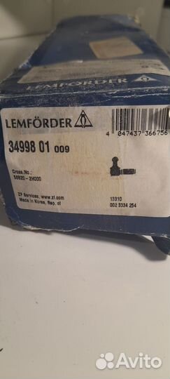 Наконечники рулевой тяги Lemforder 34998 01