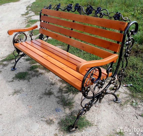 Лавочка садовая / Скамейка. Кованые лавочки