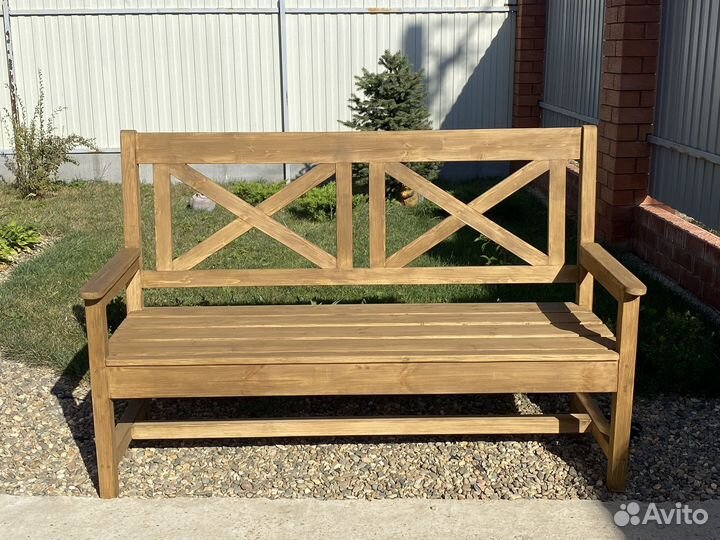 Скамья садовая