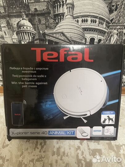 Робот пылесос Tefal X-plorer serie 40