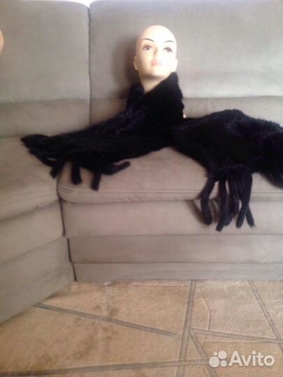 Норковый палантин