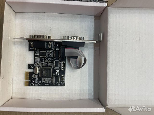 PCI-E контроллер ms9900 2xCOM