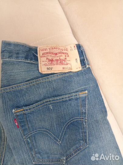 Джинсы мужские levis