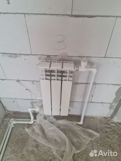 Биметаллический радиатор б/у