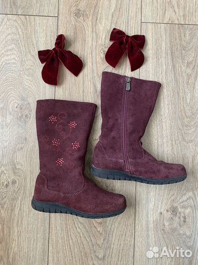 Димесезонные сапоги для девочки Antilopa 28