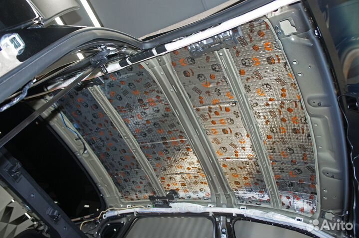 Отличный комплект для шумоизоляции крыши