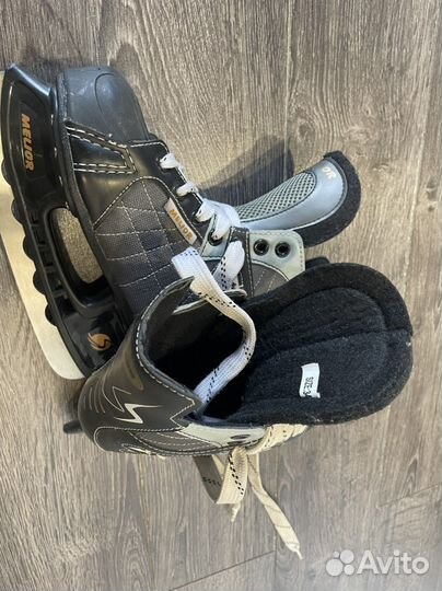 Коньки хоккейные, 34 размер, в хорошем состоянии