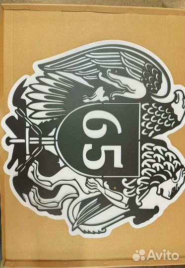 Стильная адресная табличка