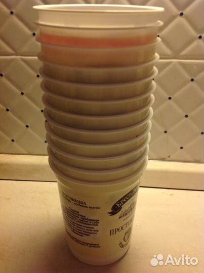 Пластмассовые стаканы для рассады