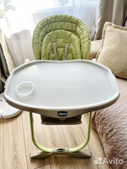 Стульчик для кормления chicco polly magic