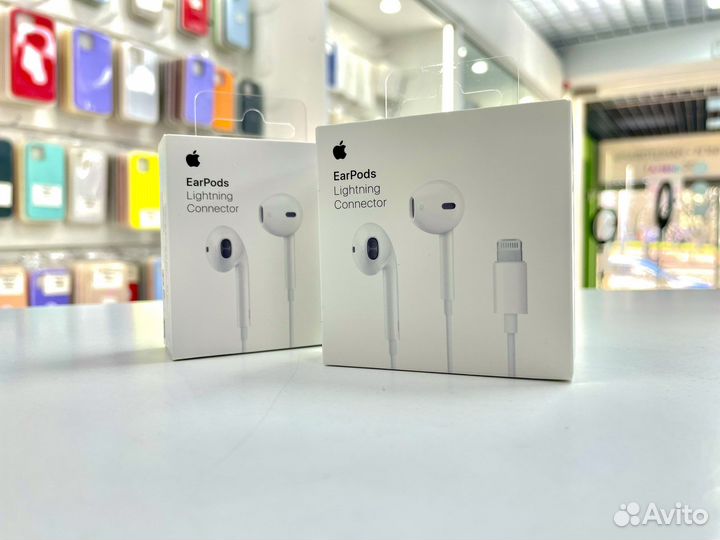 Наушники apple earpods lightning оригинал