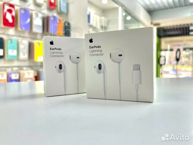 Наушники apple earpods lightning оригинал