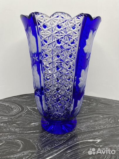Немецкая хрустальная ваза
