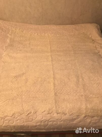 Пуховый платок паутинка