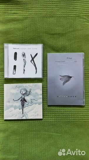 Cd альбомы группы Ashram и Luigi Rubino