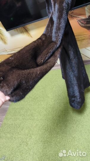 Шуба норковая с капюшоном 42 44