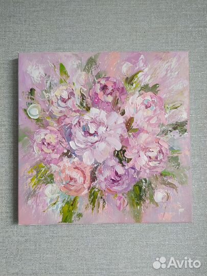 Картина Цветы абстракция