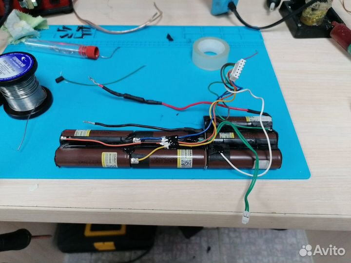 Переделка на Li/ремонт акб шуруповертов и тп