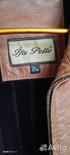 Кожаная куртка мужская