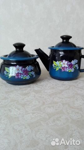 Набор эмалированной посуды