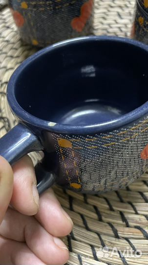 Кружка джинсовая Югославская керамика KIL