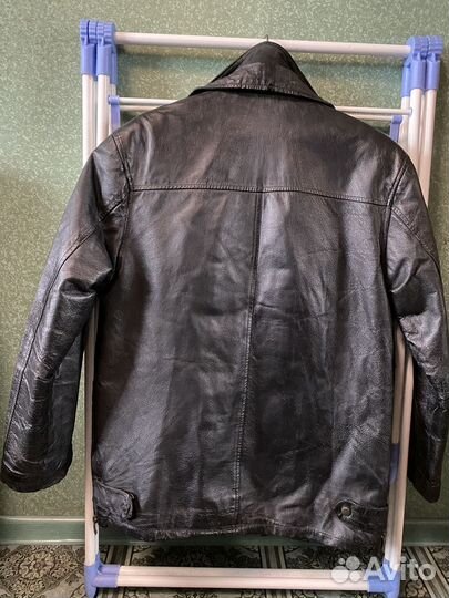 Кожаная куртка мужская 46-48раз
