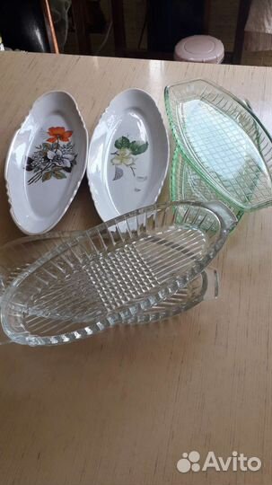 Посуда ссср,селедочницы. Чайный сервиз Вербилки