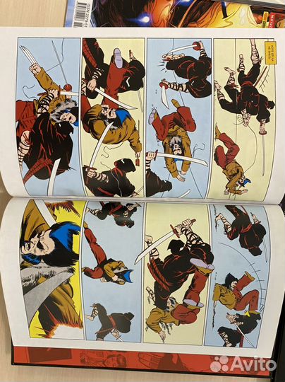 Комиксы marvel Росомаха Железный человек tmnt