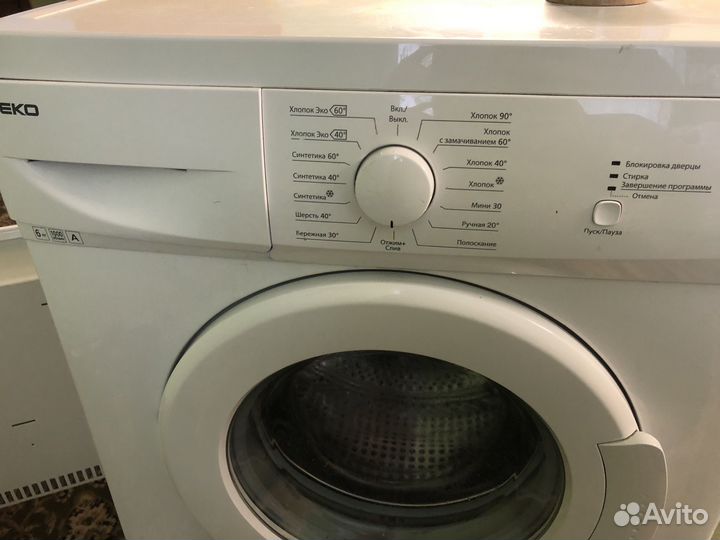 Стиральная машина Beko 6 кг 1000 об/ мин