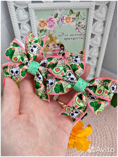 Резинки для волос ручной работы