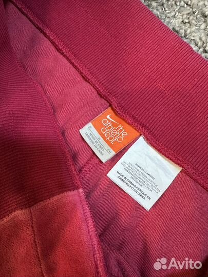 Велюровые штаны nike y2k