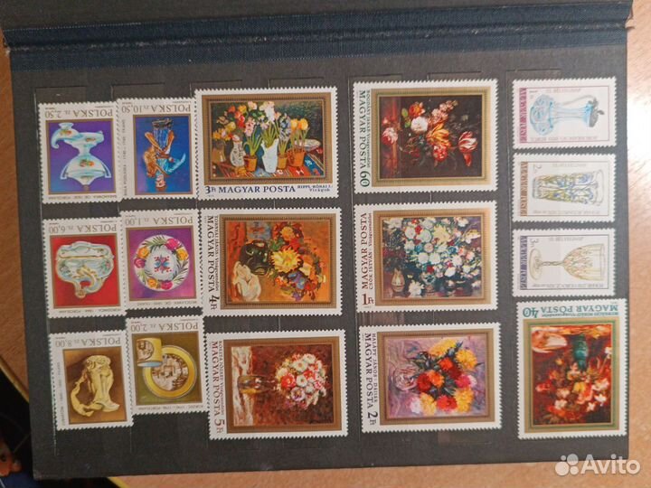 Альбом с марками искусство