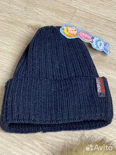 Шапки, шлемы для мальчиков цвет синий