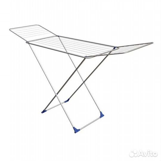 Сушилка для белья напольная раскладная 18м серебро