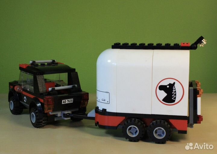 Lego city 7635: полноприводный трейлер с лошадью