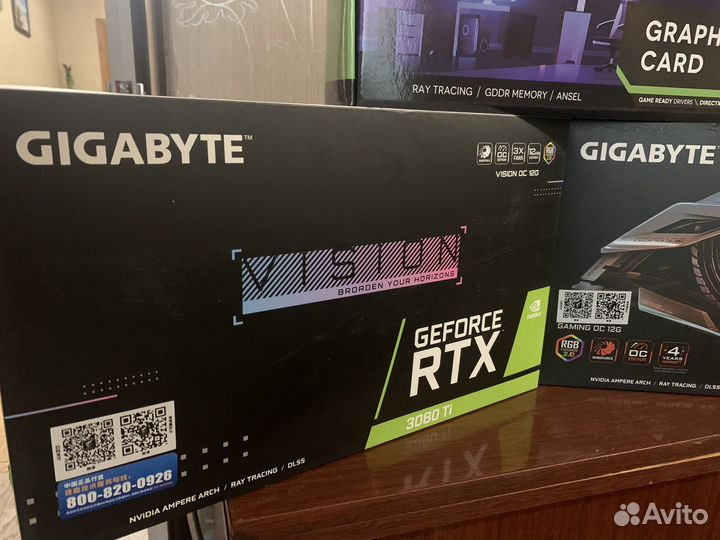 Видеокарта Gigabyte GeForce RTX 3080 Ti gaming OC