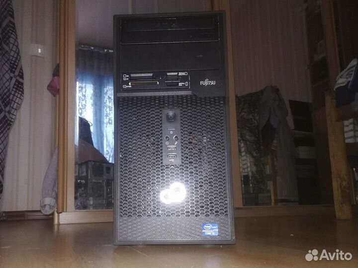 Корпус пк с бп fujitsu