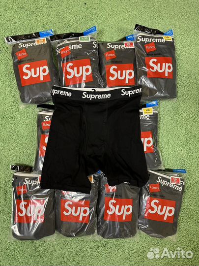 Трусы Supreme Hanes Boxers