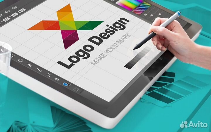 Создание разработка логотипов графический дизайнер