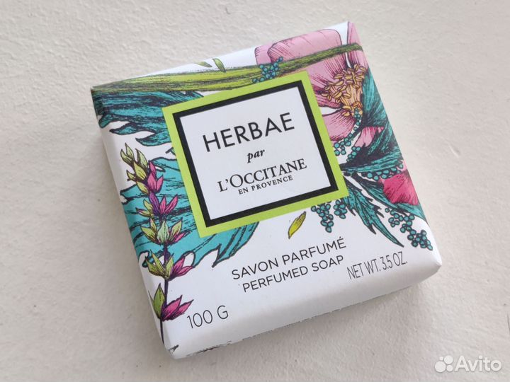 Мыло твердое Herbae par l'occitane en provence