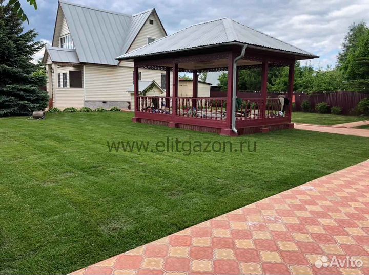 Рулонный газон напрямую от производителя