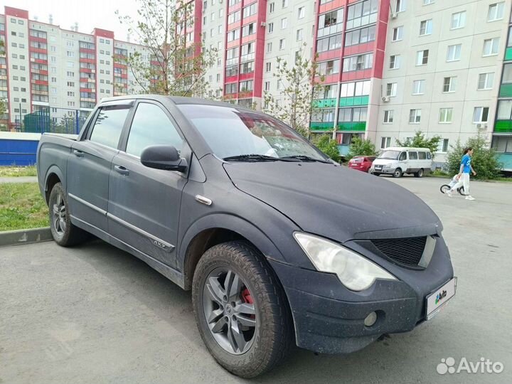 SsangYong Actyon Sports 2.0 AT, 2011, 187 000 км