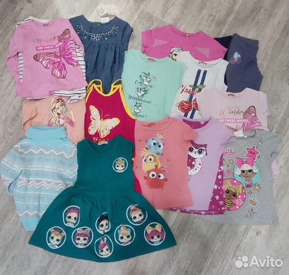 Одежда для девочки, 4-5 лет