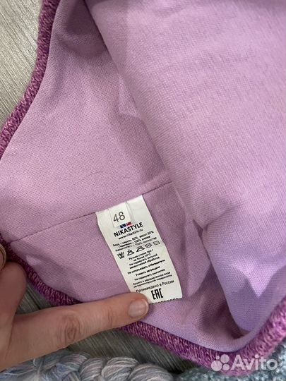 Шапка и шлем 48-50-52 зима